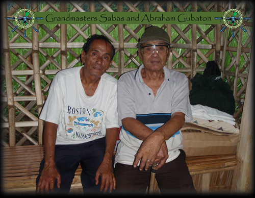 Grandmasters Sabas & Abraham Gubaton of Oido De Caburata Arnis